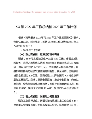 乡镇2022年工作总结3100字