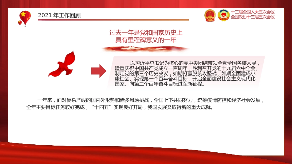 党课ppt:聚焦2022两会政府工作报告PPT_第4页