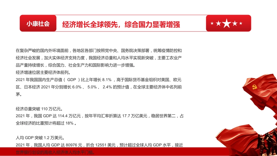 党课ppt:国民经济量增质升,十四五实现良好开局_第6页