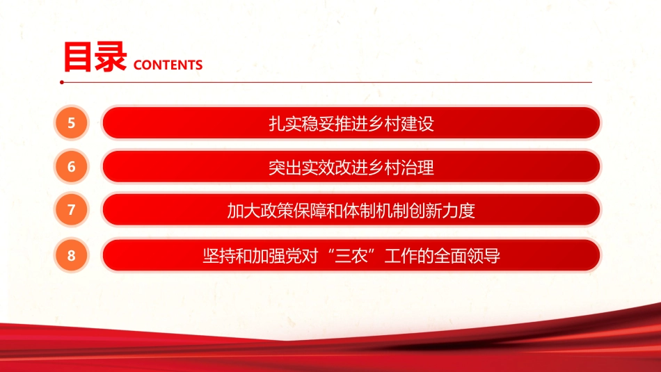 党课ppt:2022年一号文件解读PPT(乡村振兴)_第4页