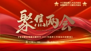 党课ppt：2022两会精神解读