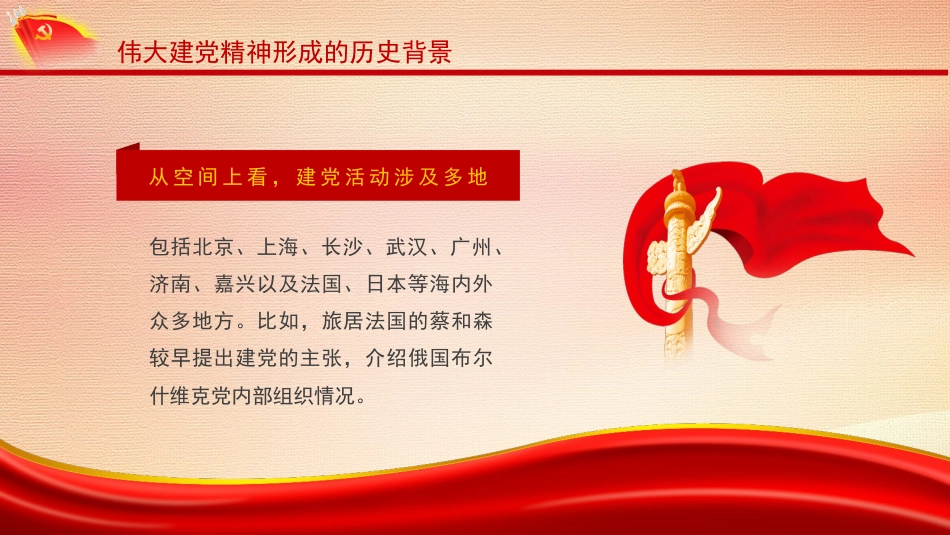 党课ppt+讲稿:深入学习伟大建党精神_第9页