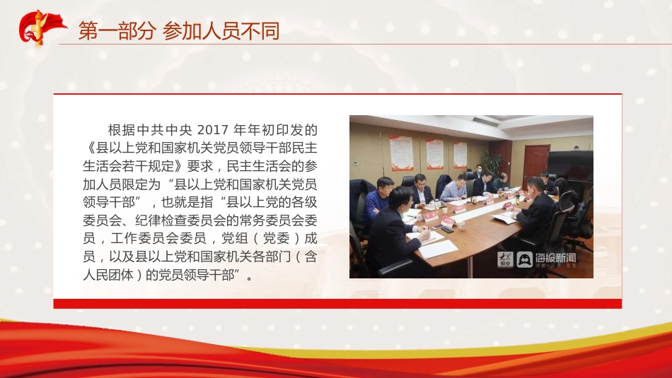党建培训党课ppt+讲稿:民主生活会和组织生活会的差异_第5页