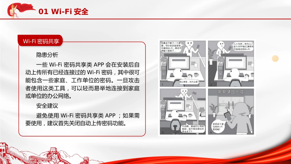 党课ppt+讲稿：网络安全保密教育知识普及（6100字，43张）_第6页