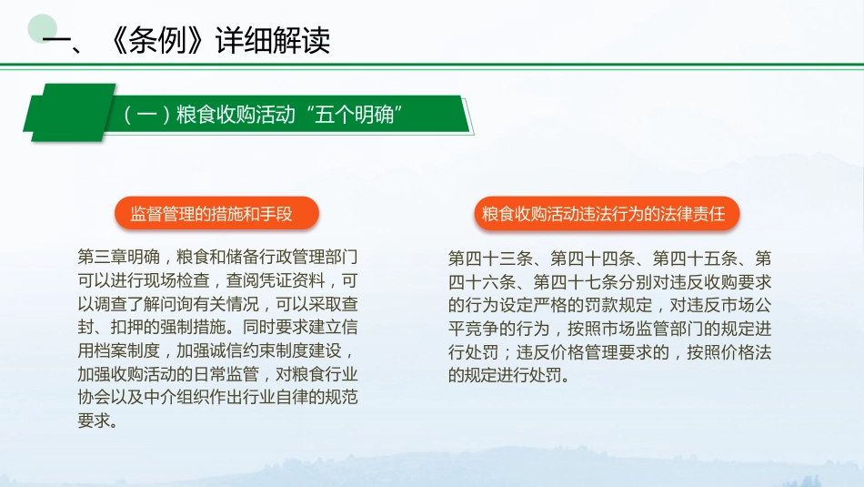 党课ppt+讲稿:粮食流通管理条例解读_第6页
