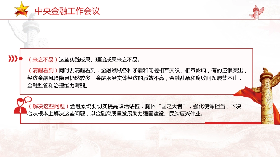 党课ppt+讲稿:中央金融工作会议学习解读(报道版)_第6页
