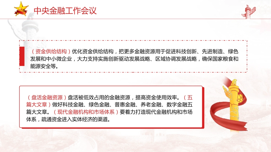 党课ppt+讲稿:中央金融工作会议学习解读(报道版)_第9页