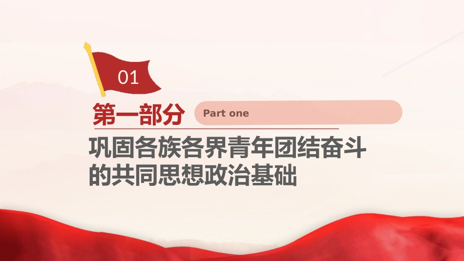 党课ppt+讲稿：五年来共青团巩固扩大青年爱国统一战线工作综述（4600字，24张）_第4页