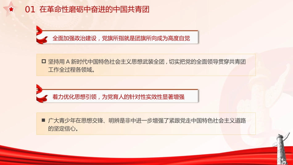 党课ppt+讲稿:共青团十九大报告全文学习_第9页