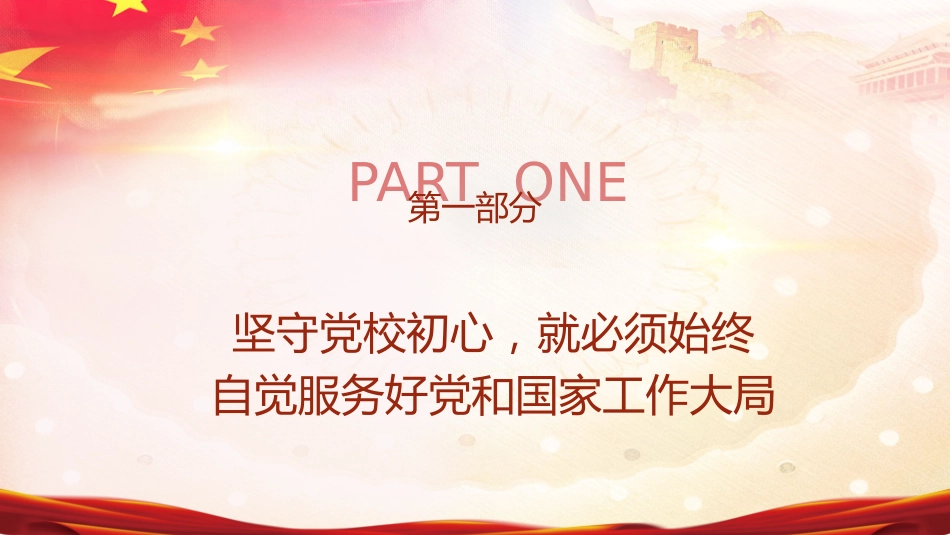 党课ppt+讲稿:党校建校90周年庆祝大会暨2023年春季学期开学典礼上的讲话_第4页