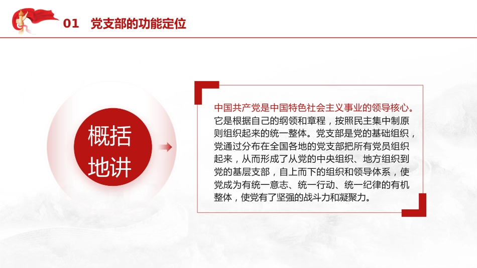 党建培训党课ppt+讲稿:党支部基础知识学习解读(9500字,37张)_第4页