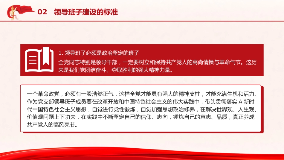 党建培训党课ppt+讲稿：党支部的领导班子建设（5700字，28张）_第10页