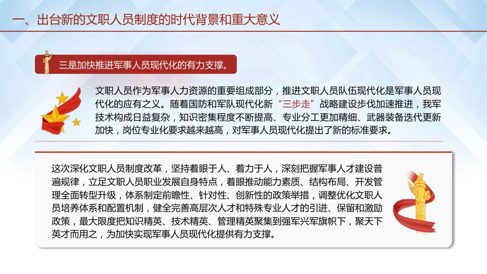 《中国人民解放军文职人员条例》ppt+讲稿_第6页