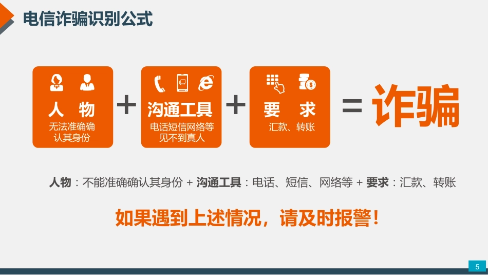 大学预防电信诈骗网络诈骗主题班会PPT_第5页