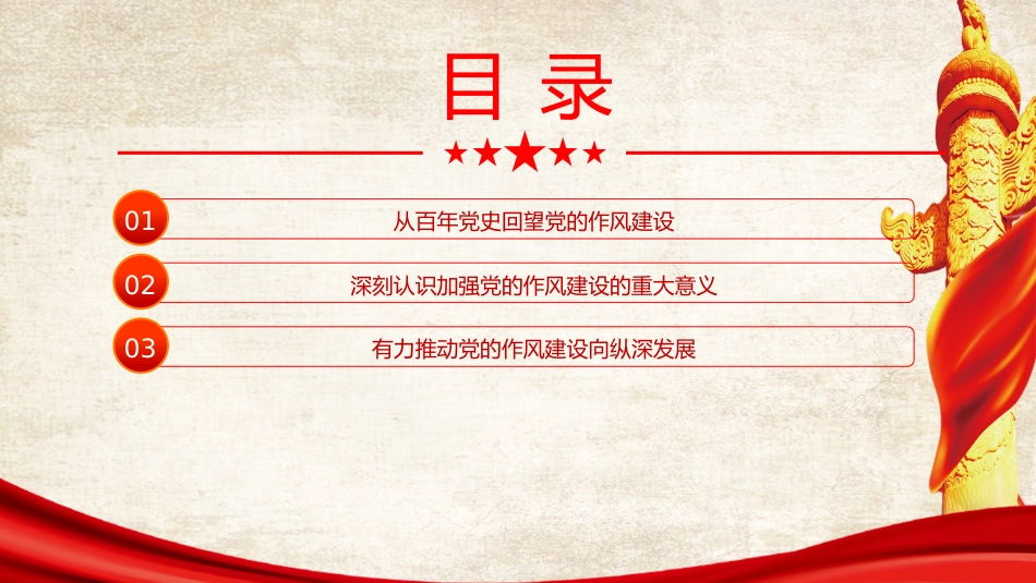 廉政党课PPT：学习运用党的作风建设的历史经验，推进作风建设常态化长效化_第3页