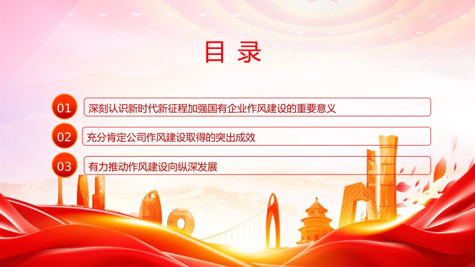 廉政党课PPT:深化作风建设,为国有企业高质量发展提供坚强的作风保障_第3页