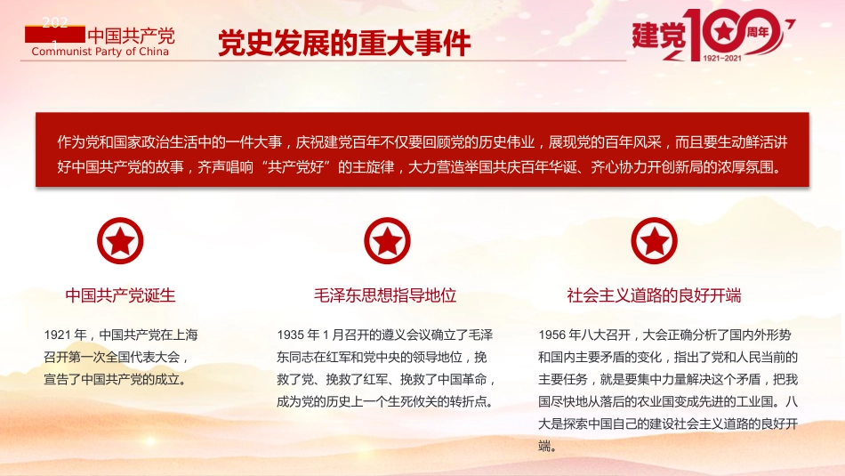 读懂纪念日红色铭记历史学党史课件ppt模板(20211013)_第10页
