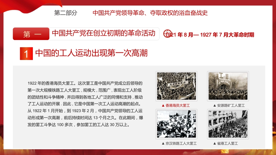 学好百年党史凝聚奋斗伟力之建党100周年党课PPT(20210430)_第9页