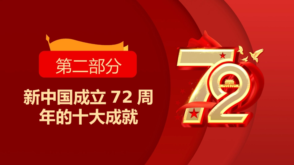 庆祝祖国华诞72周年国庆PPT1(20210916)_第9页