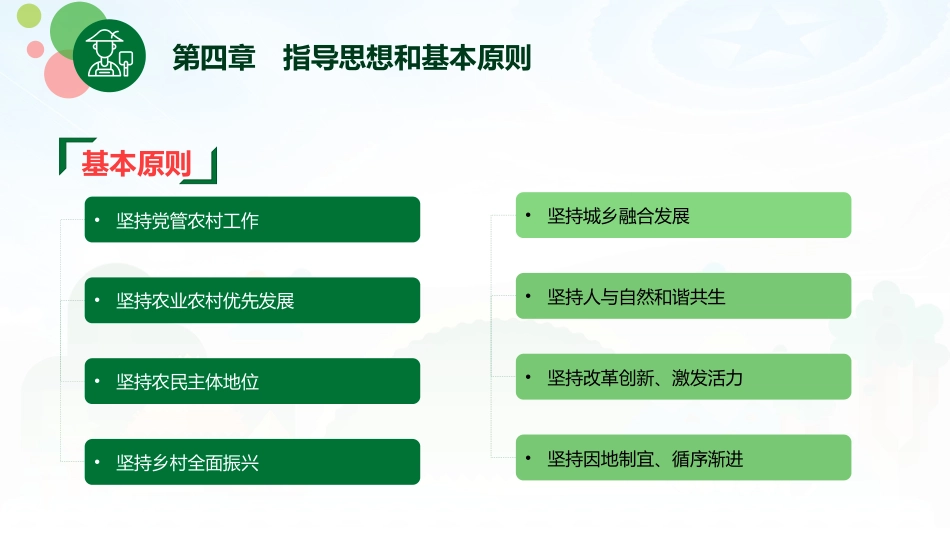 中央一号文件乡村振兴战略规划2018-2022PPT模板绿色清新扁平风党政风党课PP(20210810)T_第10页
