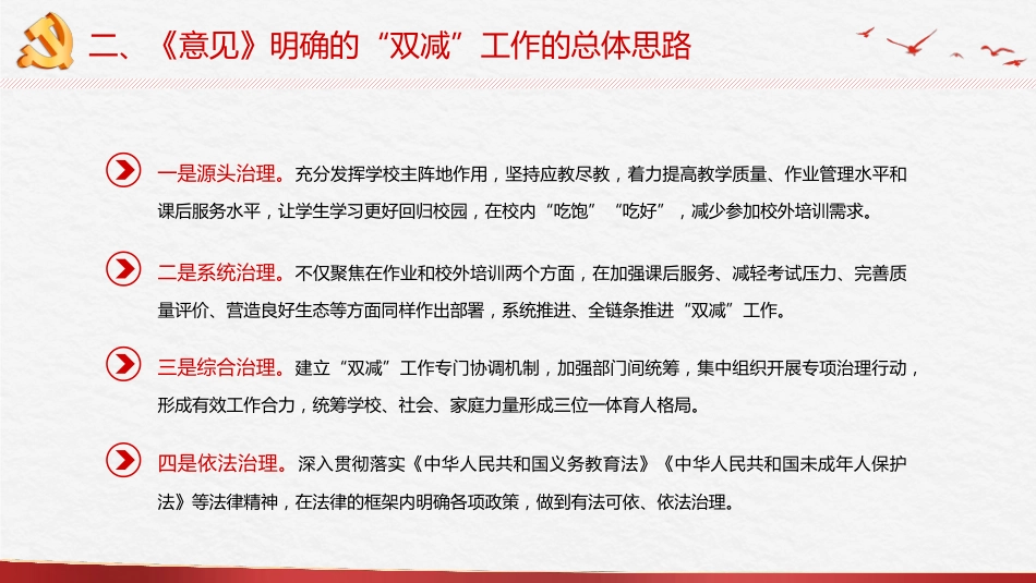 双减义务教育PPT模板减轻学生作业负担校外培训负担意见3(20211012)_第9页