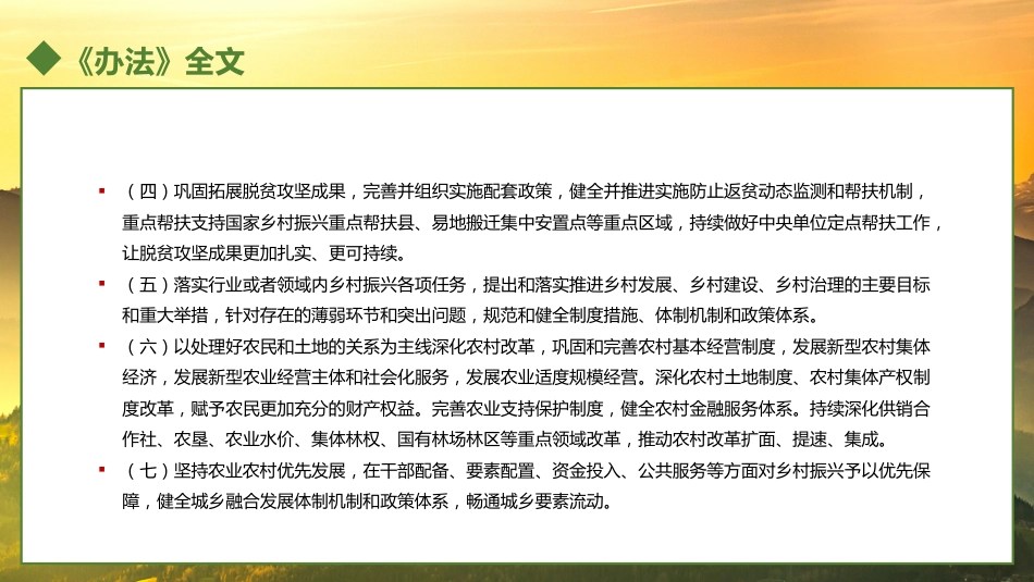 乡村振兴责任制实施办法PPT(20221230)_第8页