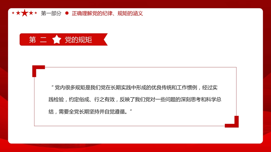 党员干部要讲规矩有纪律PPT(20220301)_第9页