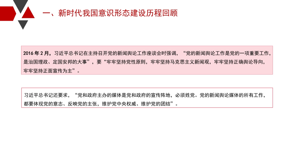 意识形态党课讲稿:新时代背景下意识形态建设的历史性成就和基本经验(PPT)_第10页