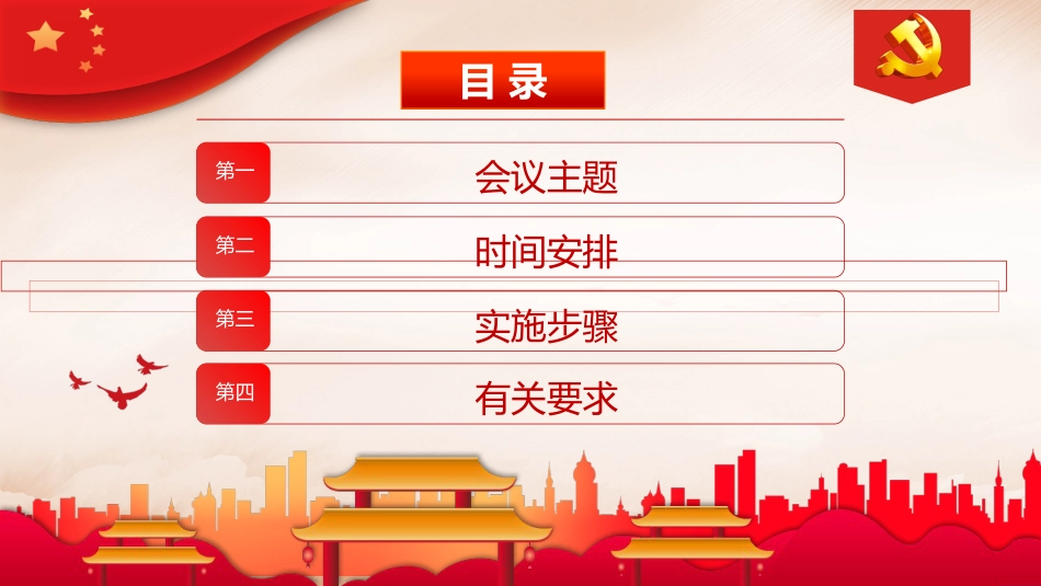 2023年领导班子民主生活会方案PPT_第3页