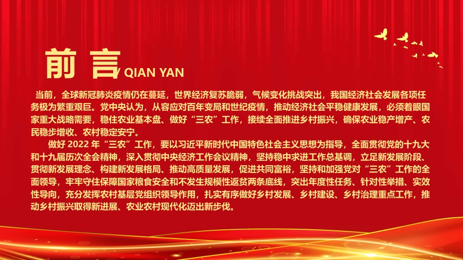 2022中央一号文件解读PPT（20220303）_第2页