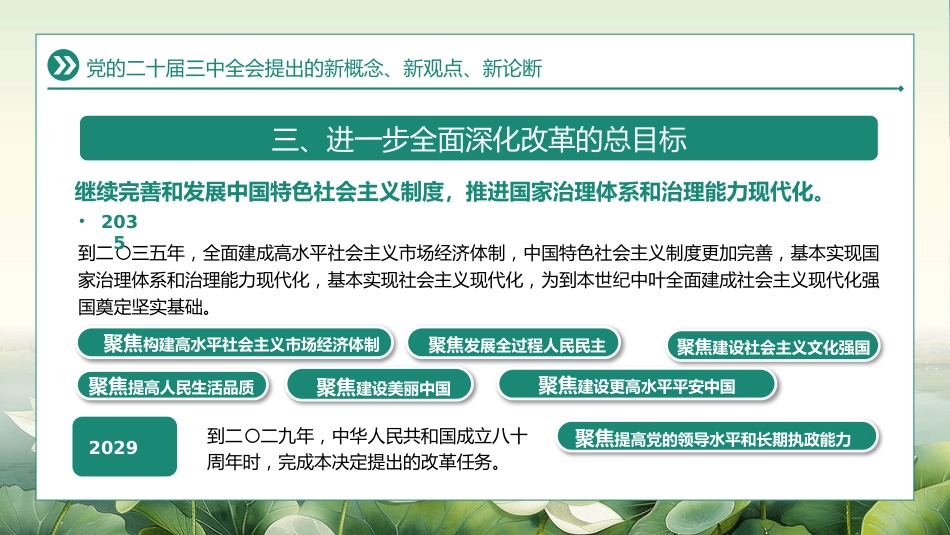 二十届三中全会提出的新概念新观点新论断PPT专题党课_第5页