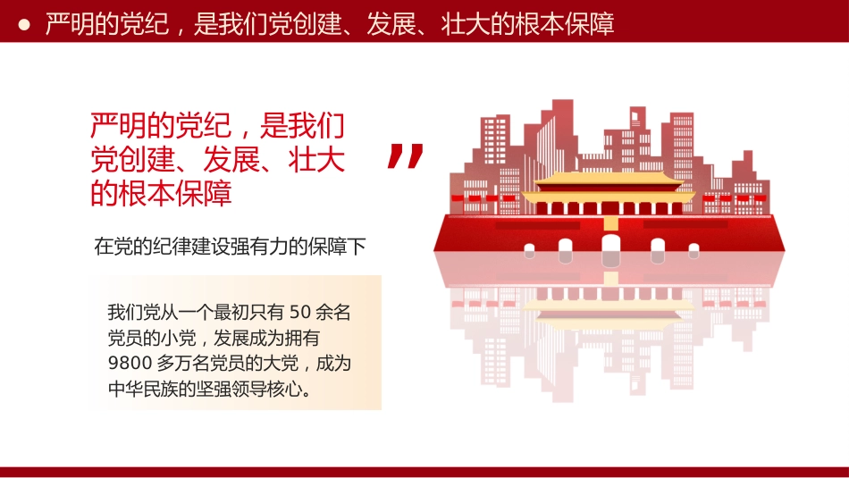 让纪律教育成为党员的行为准则PPT专题党课_第6页