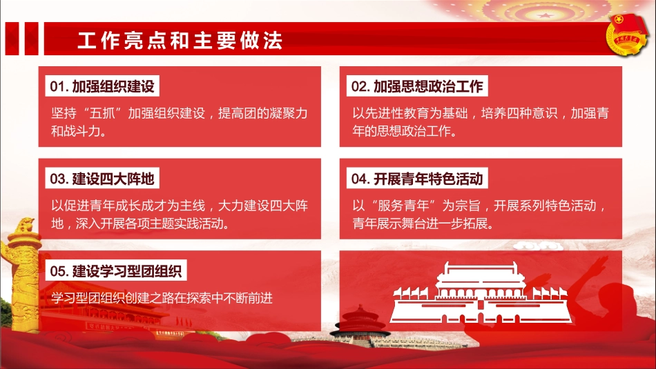 2020年基层团委团支部工作汇报ppt_第7页