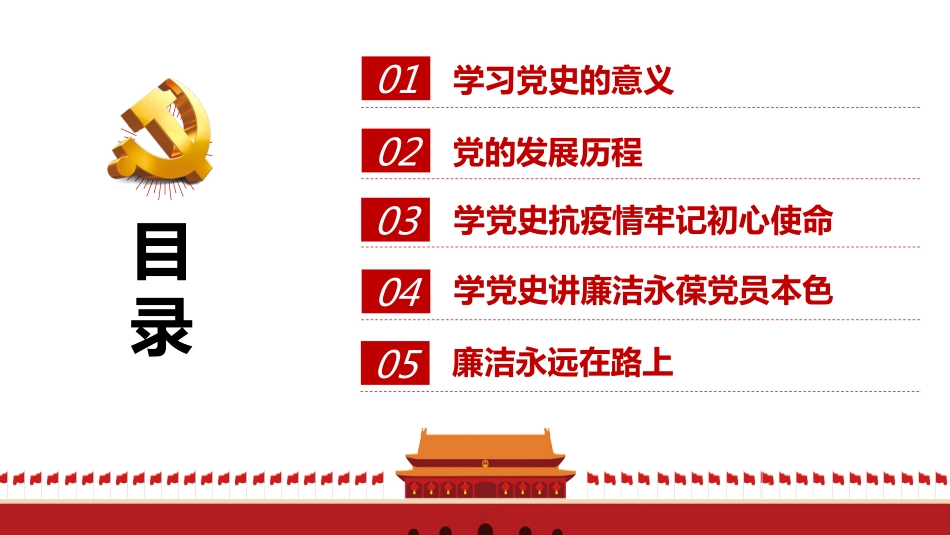 学党史抗疫情讲廉洁学习四史专题党课课件(20201016)_第3页