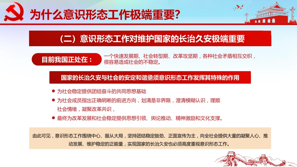 坚定不移做好新时代意识形态工作党支部党课PPT(20210402)_第9页
