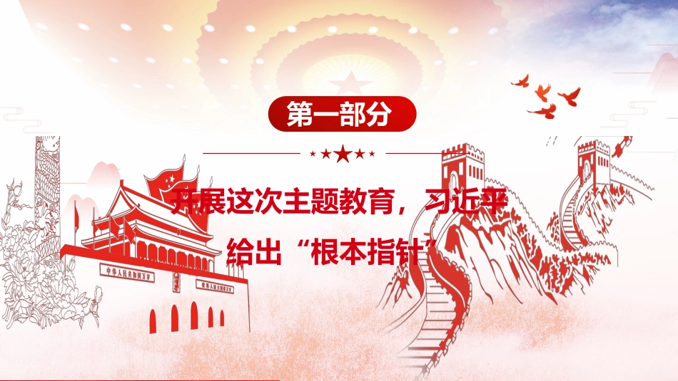 守初心担使命找差距抓落实主题教育PPT(20190708)_第3页