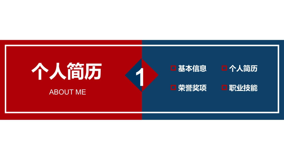 求职简历岗位竞聘报告PPT模板_第3页