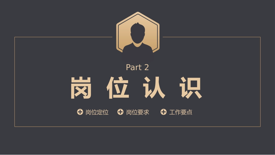 简约黑金风岗位竞聘报告通用PPT模板_第9页