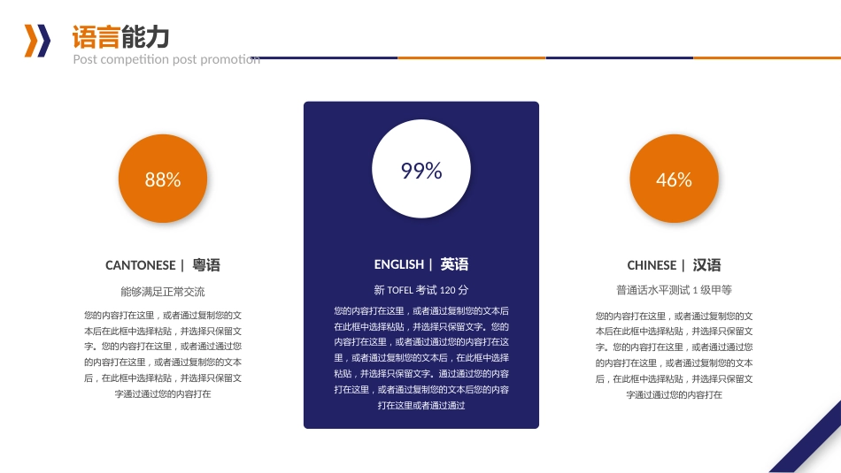 简约风岗位竞聘报告通用PPT模板_第10页