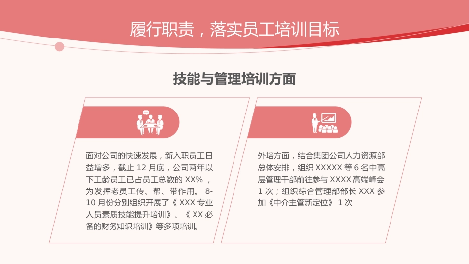 商务风人资行政部年终总结PPT模板_第10页
