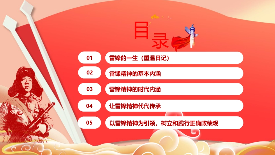 党课PPT：传承雷锋精神 争做新时代好青年_第5页