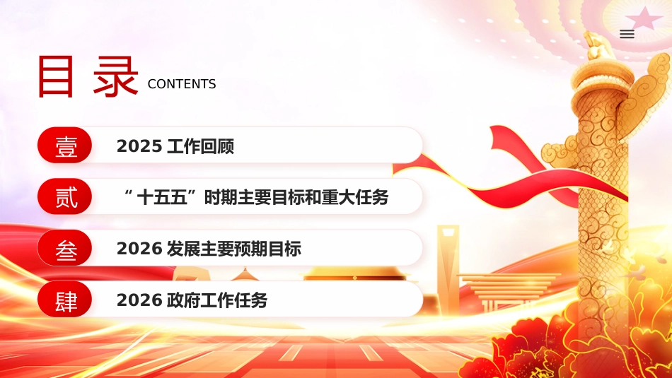 PPT:2026全国两会政府工作报告数据解读课件_第2页