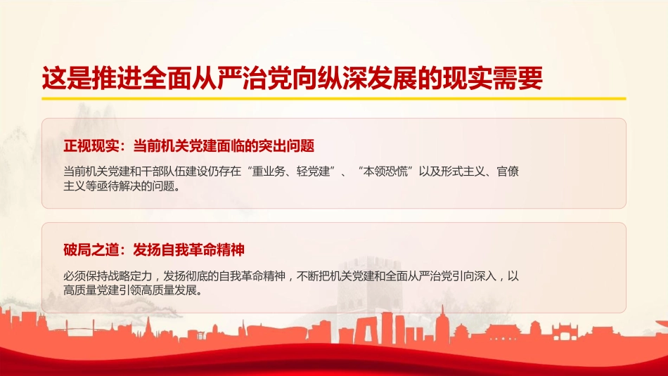 党课PPT:以高质量机关党建引领推动高质量发展_第7页