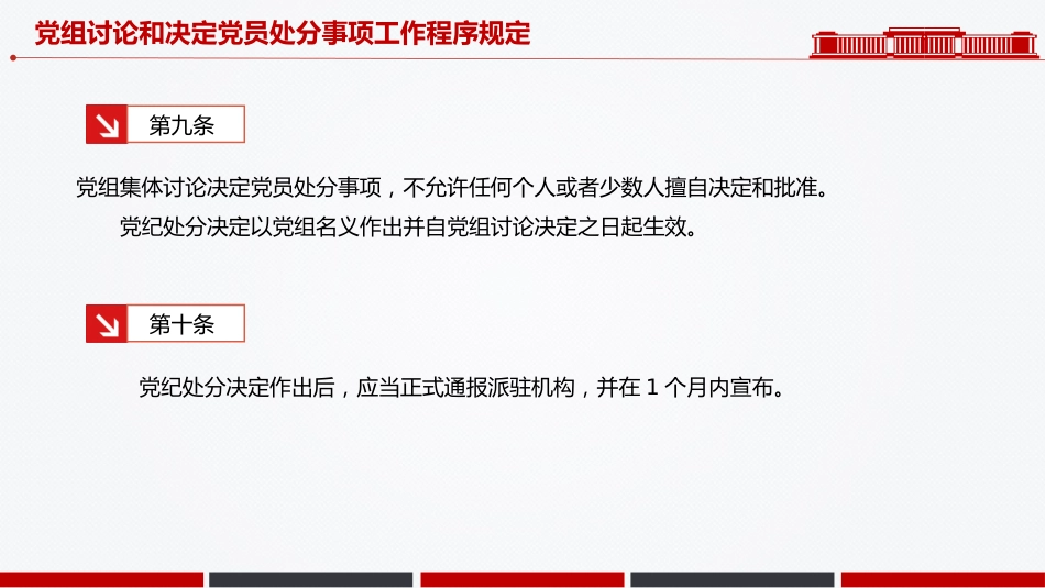 讲稿+PPT课件：《党组讨论和决定党员处分事项工作程序规定》PPT党内法规课件_第6页