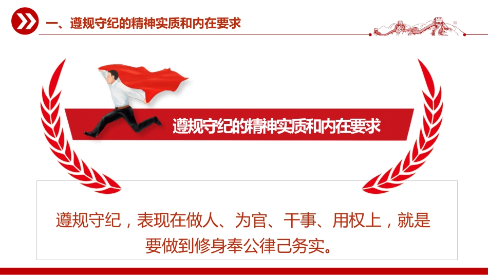 党课讲稿+PPT课件:做遵规守纪的党员干部PPT纪律党课课件_第5页