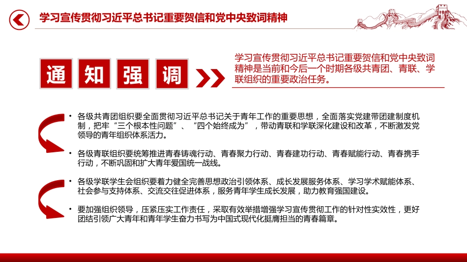 讲稿+PPT课件：学习宣传贯彻习近平总书记重要贺信和党中央致词精神PPT课件_第6页