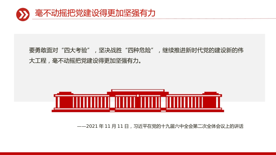 讲稿+PPT课件:党的政治建设是党的根本性建设PPT总书记的部分相关重要论述_第6页