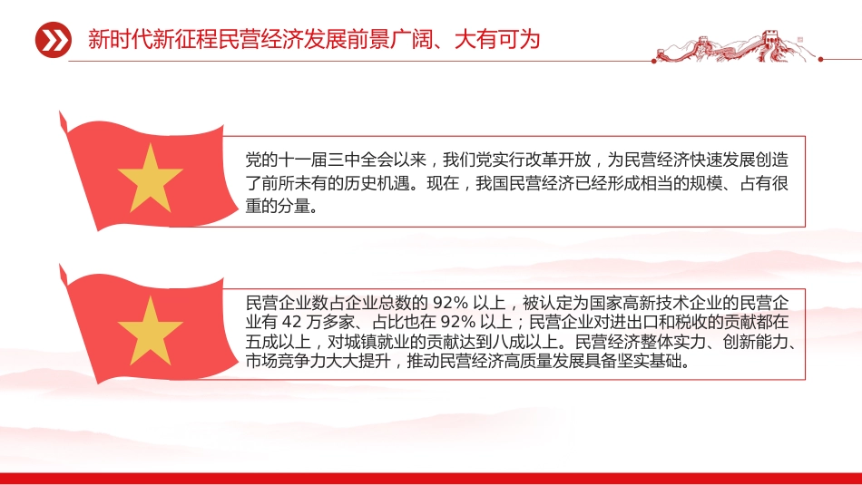 总书记在民营企业座谈会上讲话课件讲稿+PPT课件:促进民营经济健康发展高质量发展_第6页