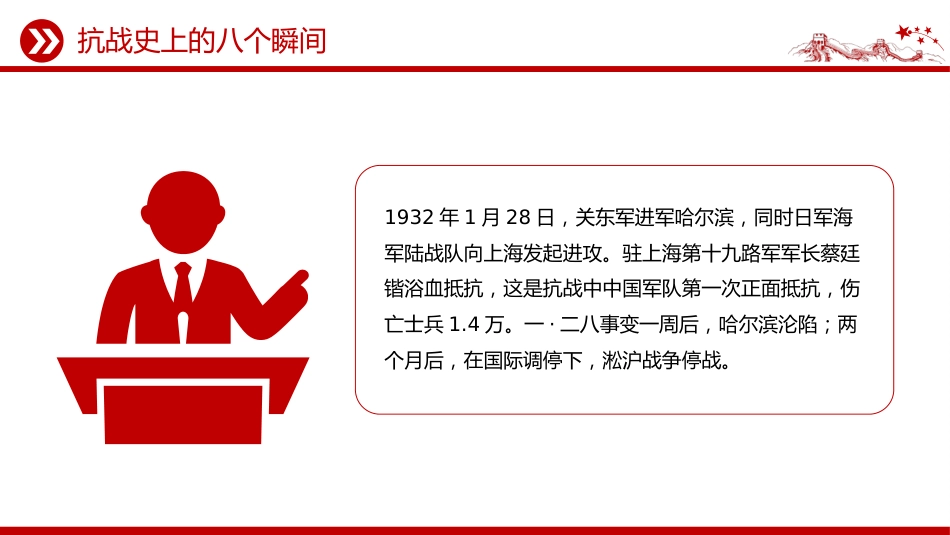 抗战胜利80周年系列党课讲稿+PPT课件:抗战史上的八个瞬间_第6页