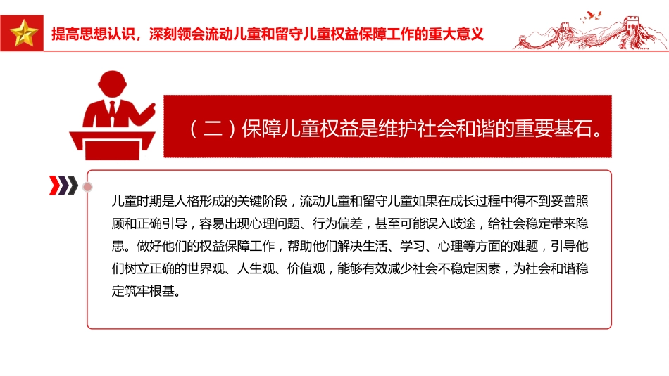 讲稿+PPT课件：在全市流动儿童和留守儿童权益保障工作会议上的讲话_第7页